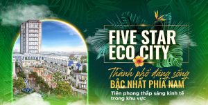 thành phố đáng sông Five star eco city